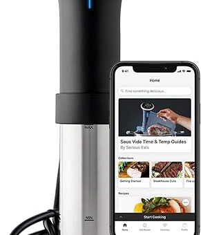 Anova Culinary Sous Vide Precision Cooker 2.0 (WiFi), 1000 Watts