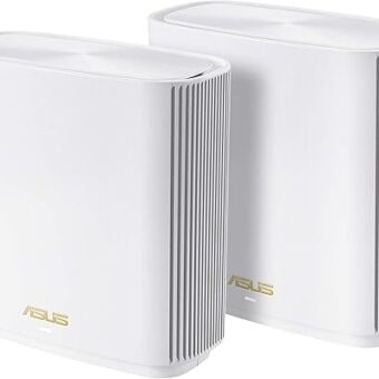 ASUS ZenWiFi AX6600 Tri-Band Mesh WiFi 6 System (XT8 2PK) - Whole Home Coverage up to 5500 sq.ft & 6+ rooms, AiMesh, Included Lifetime Internet Security, Easy Setup, 3 SSID,...