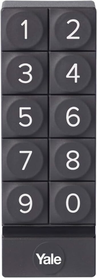 August Home Smart Keypad, Pair with Your August Smart Lock - Grant Guest Access with Unique Keycodes, Dark Gray