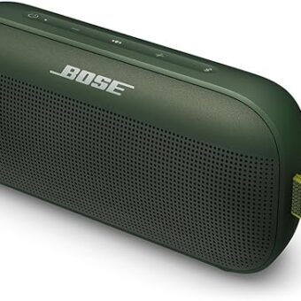 Bose SoundLink Flex Bluetooth Portable Speaker, Wireless Waterproof Speaker for Outdoor Travel, Cypress Green - Limited Edition Color