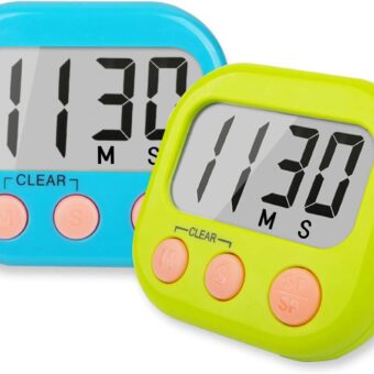 Classroom Timers for Teachers Kids Large Magnetic Digital Timer 2 pack