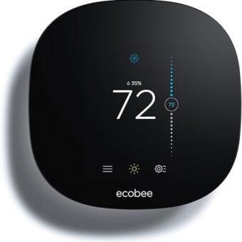 ecobee EB-STATe3L-01 3 Lite Thermostat, Wi-Fi, Works with Amazon Alexa