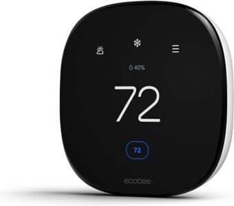 ecobee New Smart Thermostat Enhanced - Programmable Wifi Thermostat - Works with Siri, Alexa, Google Assistant - Energy Star Certified - Smart Home