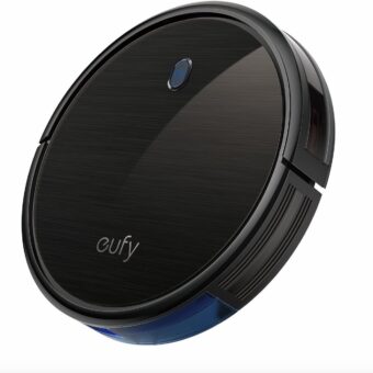 eufy BoostIQ RoboVac 11S (Slim), Robot Vacuum Cleaner, Super-Thin,Powerful Suction, Quiet, Self-Charging Robotic Vacuum Cleaner, Cleans Hard Floors to Medium-Pile Carpets