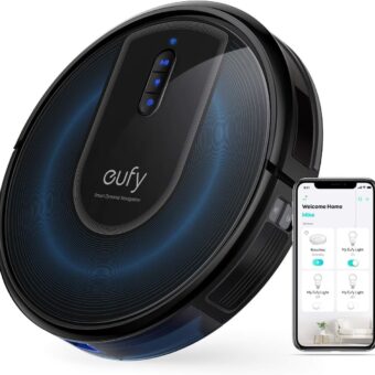 eufy Robot vacuum G30, 2000 Pa Suction, Robot Vacuum for Carpets and Hard Floors, Ideal for Pet Owners, Dynamic Navigation, Wi-Fi