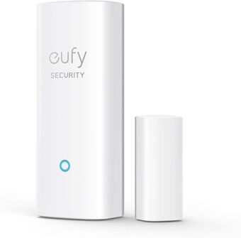 eufy Security Entry Sensor, Detects Opened and Closed Doors or Windows, Door Monitoring, Sends Alerts, Triggers Siren, 2-Year Battery Life, Indoor Use Only, Requires HomeBase,...