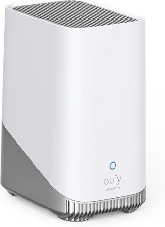 eufy Security HomeBase S380 (HomeBase 3),eufy Edge Security Center, Local Expandable Storage up to 16TB, eufy Security Product Compatibility, Advanced Encryption,2.4 GHz Wi-Fi,...