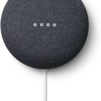 Google Nest Mini 2nd Generation Smart Speaker with Google Assistant - Charcoal