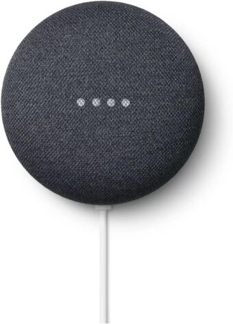 Google Nest Mini 2nd Generation Smart Speaker with Google Assistant - Charcoal