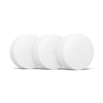 Google Nest Temperature Sensor 3 Count Pack - Nest Thermostat Sensor - Nest Sensor That Works with Nest Learning Thermostat and Nest Thermostat E - Smart Home