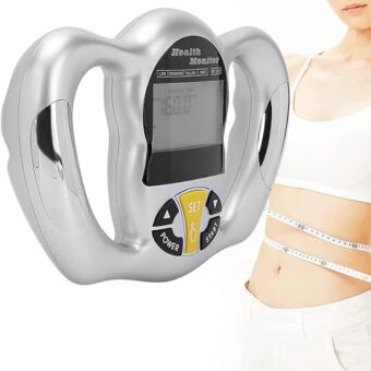 Handheld Body Fat Measuring Instrument, Meter Fat Weight for Home Salon & Gym, Body Fat Scale for Man & Woman Keeping Fit