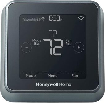 Honeywell Home RCHT8610WF T5 Smart Thermostat Energy Star Wi-Fi Programmable Touchscreen Alexa Ready - C-Wire Required