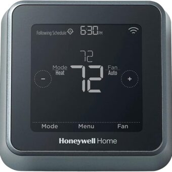 Honeywell Home RCHT8610WF T5 Smart Thermostat Energy Star Wi-Fi Programmable Touchscreen Alexa Ready - C-Wire Required