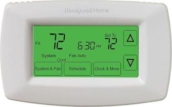 Honeywell Home RTH7600D 7-Day Programmable Touchscreen Thermostat