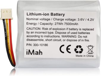 iMah Replacement Battery 300-10186 for ADT Command Smart Security Panel | 3.6V 27Wh