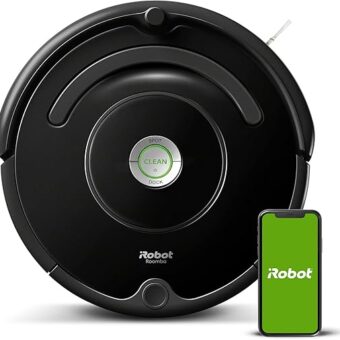 iRobot Roomba 675 Robot Vacuum-Wi-Fi Connectivity, Works with Alexa, Good for Pet Hair, Carpets, Hard Floors, Self-Charging