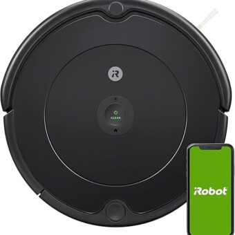 iRobot Roomba 692 Robot Vacuum - Wi-Fi Connectivity, Personalized Cleaning Recommendations, Works with Alexa, Good for Pet Hair, Carpets, Hard Floors, Self-Charging