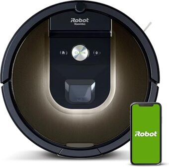 iRobot Roomba 981 Robot Vacuum-Wi-Fi Connected Mapping, Works with Alexa, Ideal for Pet Hair, Carpets, Hard Floors, Power Boost Technology