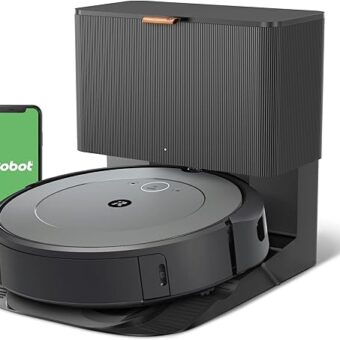 iRobot Roomba i3+ EVO (3554) Robot Vacuum - Self-Empty for Up to 60 Days, Clean by Room with Smart Mapping, Compatible with Alexa, Personalized Cleaning