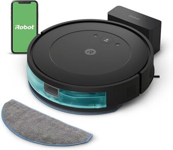 iRobot Roomba Robot Vacuum and Mop Combo (Y0140) - Vacuums and mops, Easy to use, Power-Lifting Suction, Multi-Surface Cleaning, Smart Navigation Cleans in Neat Rows,...