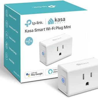 Kasa Smart Plug Ultra Mini 15A, Smart Home Wi-Fi Outlet Works with Alexa, Google Home & IFTTT, No Hub Required, UL Certified, 2.4G WiFi Only, 1-Pack(EP10), White