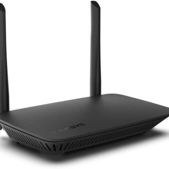 Linksys E5400 WiFi 5 Dual Band Router | 1,500 Sq. ft Coverage | 10+ Devices | Parental Control, Guest WiFi | Speeds (AC1200) 1.2Gbps