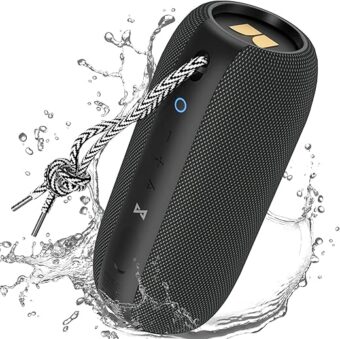 Monster S320 Bluetooth Speaker, Portable Bluetooth Speaker, 40W True Wireless Speaker,360° Stereo Sound Effect,IPX7 Waterproof Speaker, 32 Hour Playing Time,Suitable for Outdoor...