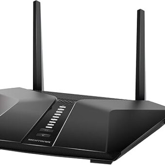 NETGEAR Nighthawk WiFi 6 Router (RAX43) 5-Stream Dual-Band Gigabit Router, AX4200 Wireless Speed (Up to 4.2 Gbps), Coverage Up to 2,500 sq.ft. and 25 Devices