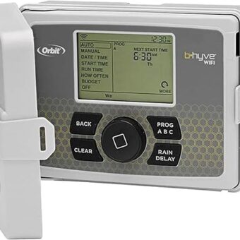 Orbit 57946 B-hyve Smart Indoor/Outdoor 6-Station WiFi Sprinkler System Controller