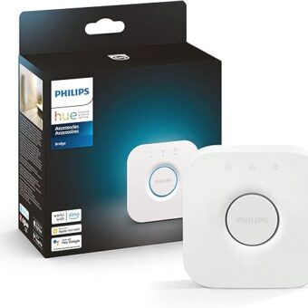 Philips Hue Bridge - Unlock the Full Potential of Hue - Multi-Room and Out-of-Home Control - Create Automations and Zones - Secure, Stable Connection Won't Strain Your Wi-Fi -...