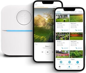 Rachio 3: 8 Zone Smart Sprinkler Controller (Simple Automated Scheduling + Local Weather Intelligence. Save Water w/ Rain, Freeze & Wind Skip), App Enabled, Works w/ Alexa, Fast...