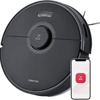 roborock Q7 Max Robot Vacuum and Mop Cleaner, 4200Pa Strong Suction, Lidar Navigation, Multi-Level Mapping, No-Go&No-Mop Zones, 180mins Runtime, Works with Alexa, Perfect for...