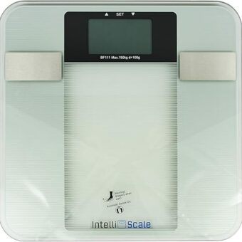 Set of 1 Intelli Scale - 6 Function Body Composition Monitor! Measures Weight, Body Fat, Muscle Mass, Bone Density, Hydration & Calorie Estimates! (1)