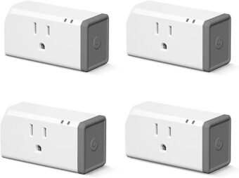 SONOFF Zigbee Smart Plug with ETL Certified, S31 Lite 15A Smart Outlet, Zigbee Repeater, Works with SmartThings and Amazon Echo Plus, Hub Needed for Amazon Alexa 4-Pack