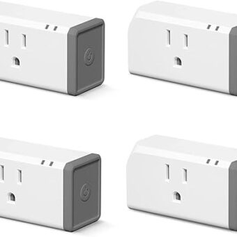 SONOFF Zigbee Smart Plug with ETL Certified, S31 Lite 15A Smart Outlet, Zigbee Repeater, Works with SmartThings and Amazon Echo Plus, Hub Needed for Amazon Alexa 4-Pack