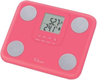 Tanita BC-730F FitScan Body Composition Monitor Scale Pink