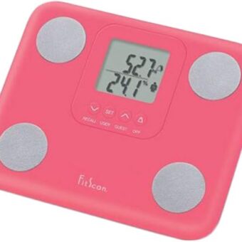 Tanita BC-730F FitScan Body Composition Monitor Scale Pink