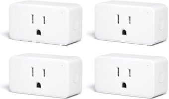 THIRDREALITY ZigBee Smart Plug 4 Pack with Real-time Energy Monitoring,15A Outlet, Zigbee Repeater,ETL Certified,ZigBee Hub Required,Work with Home Assistant,Compatible Echo...