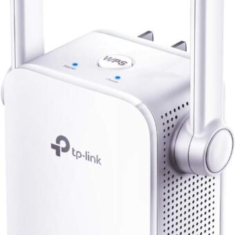 TP-Link N300 WiFi Extender(RE105), WiFi Extenders Signal Booster for Home, Single Band WiFi Range Extender, Internet Booster, Supports Access Point, Wall Plug Design, 2.4Ghz only