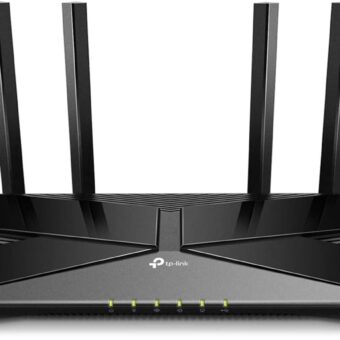 TP-Link Smart WiFi 6 Router (Archer AX10) – 802.11ax Router, 4 Gigabit LAN Ports, Dual Band AX Router,Beamforming,OFDMA, MU-MIMO, Parental Controls, Works with Alexa