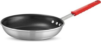 Tramontina Professional Series 10-Inch Fry Pan, Heavy-Gauge Aluminum with Reinforced Nonstick Coating, Oven and Dishwasher Safe, NSF Certified, Made in Brazil