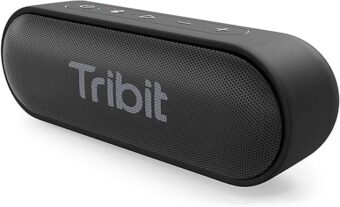 Tribit Bluetooth Speaker, XSound Go Speaker with 16W Loud Sound & Deeper Bass, 24H Playtime, IPX7 Waterproof, Bluetooth 5.0 TWS Pairing Portable Wireless Speaker for Home,...