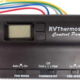 Upgrade 83303862 Digital Thermostat， Replacement for Heat/Cool T-Stat Wall Thermostat，Compatible with Coleman 83303362 Thermostat，Provide Detailed Wiring Instructions