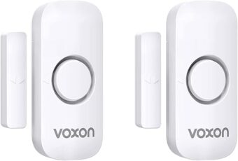 Window Alarm Door Alarms for Kids Safety, VOXON Wireless Door Alarm for Home Security Personal Security Window Alarms Sensor Burglar Door Alarm for Pool, Cars, Sheds, Caravans...