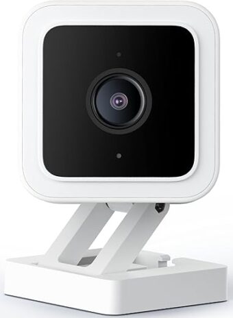 WYZE Cam v3 with Color Night Vision, Wired 1080p HD Indoor/Outdoor Video Camera, 2-Way Audio, Works with Alexa, Google Assistant, and IFTTT