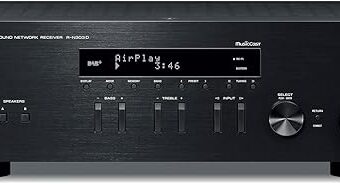 YAMAHA R-N303BL Stereo Receiver with Wi-Fi, Bluetooth & Phono